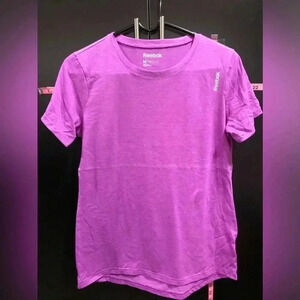 Reebok Athletic Round neck,stretch,polyester cotton blend T-shirt